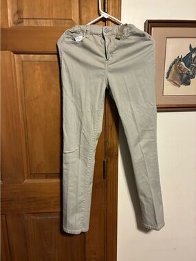 Old Navy boys Light Gray Chinos